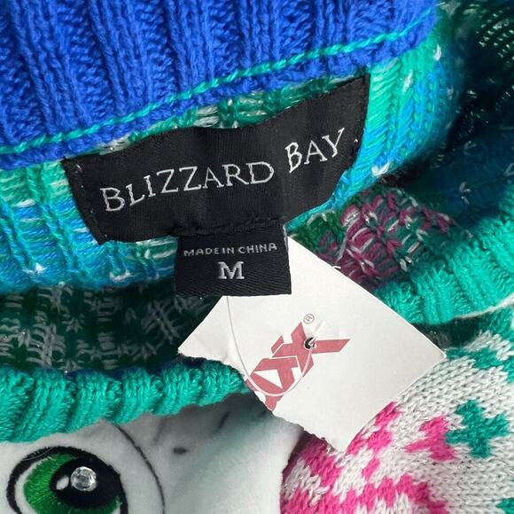 Blizzard Bay Rainbow Unicorn Holiday Sweater Unisex Large - Picture 6 of 8